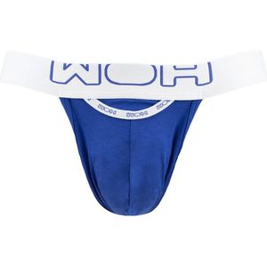 WOH - Heren Single String - Blauw - Nauwsluitend - Stretchkatoen