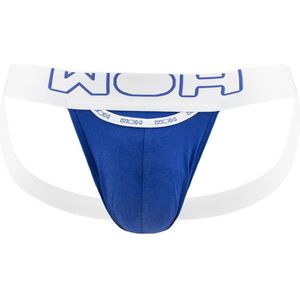 WOH - Jockstrap - Blauw - Heren - Nauwsluitend Stretchkatoen