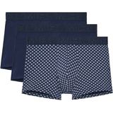HOM - 3p Boxer Briefs - John - Marineblauw - Value Collectie