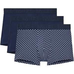 HOM - 3p Boxer Briefs - Marineblauw - Boxer