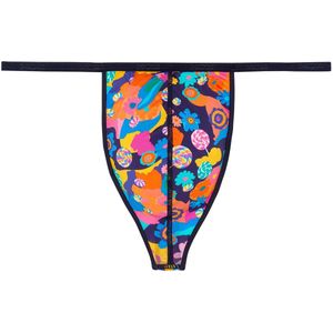 HOM - Wonka - G-String - Speelse Snoepjes- en Bloemenprint