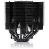 Noctua NH-D15S chromax.black, Premium Dual-Tower Processorkoeler met NF-A15 PWM 140mm Ventilator (Zwart)