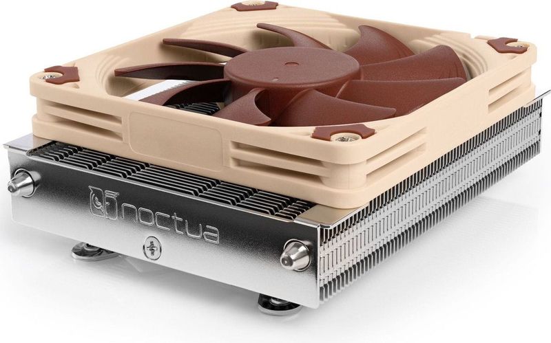 Noctua NH-L9a-AM5 - Koeler voor processor - AM5 - 57.5 cfm - 600 - 2500 omw/min. - 23.6 dBA - 12V - beige