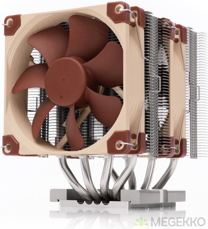 Noctua - NH-D9 DX-4677 4U - Processorkoeler - Zilver - 134 mm
