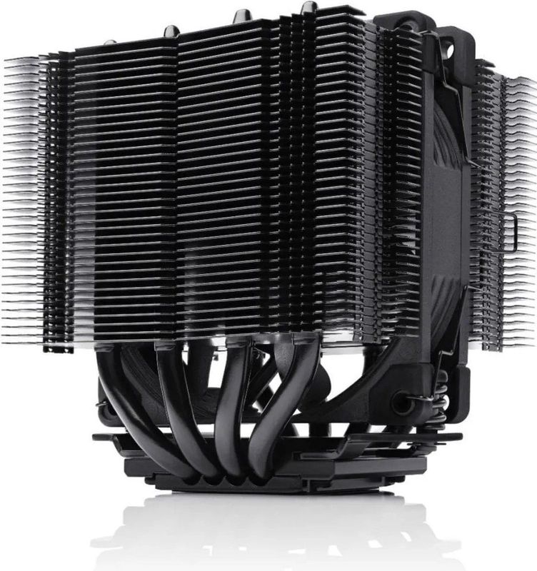 Noctua NH-D9L chromax.black, Hoogwaardige Processsorkoeler met NF-A9 92mm-Ventilator (Zwart)