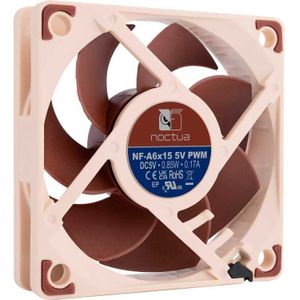 Noctua - NF-A6x15 5V PWM - PC Ventilator - Bruin - 60 mm