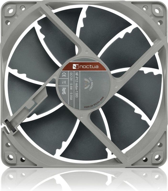 Noctua - NF-P12 redux-1300 - Ventilator - Grijs - 120 mm