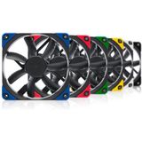Noctua NF-S12A PWM chromax.black.swap - Geh�usel�fter - 120mm - Schwarz - 17 dBA