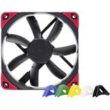 Noctua NF-S12A PWM chromax.black.swap - Geh�usel�fter - 120mm - Schwarz - 17 dBA