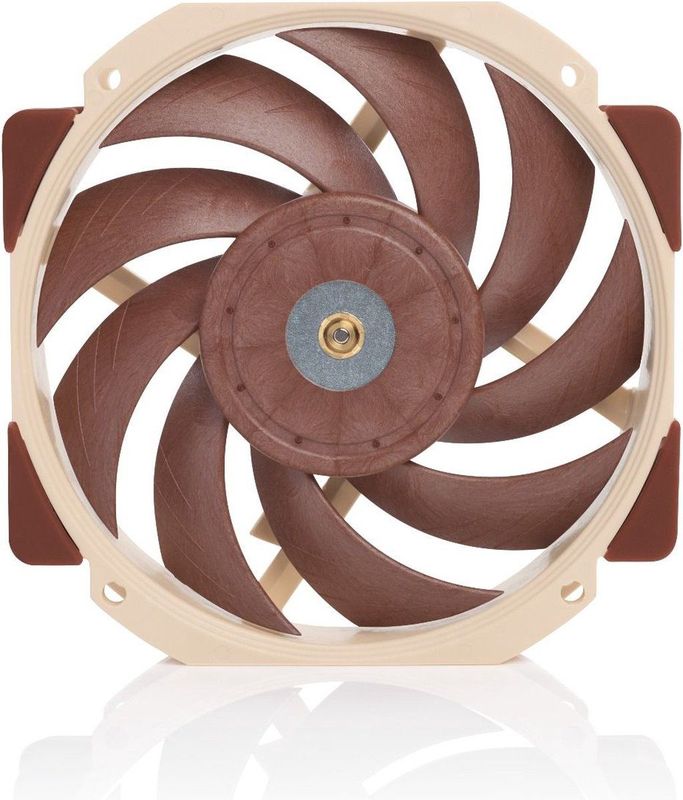 Noctua NF-A12x25R PWM - Ventilatorhuis PWM - 1700/2000 omw/min - met low noise adapter - bruin