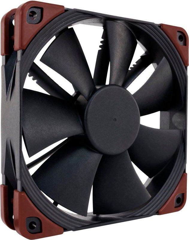 Noctua - NF-F12 - Ventilator - Zwart - 120mm - 24V - IP67