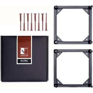 Noctua NA-SFMA1 Montageset - Zwart - 2 Stuks - Voor 120-mm Ventilatoren