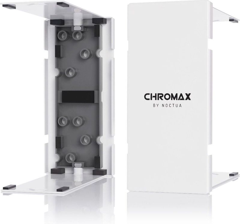 Noctua HC8 chromax.white - CPU Koeler Cover - Wit - Poedercoated Aluminium