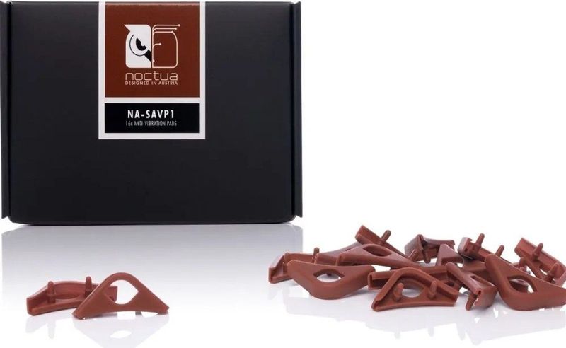 Noctua - NA-SAVP1 - Trillingsdempers - Bruin - 16 stuks