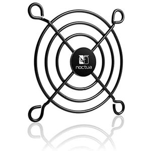 Ventilatorbescherming - Mat Zwart - Set van 2 - Inclusief Schroeven en Clip-on Plug-systeem