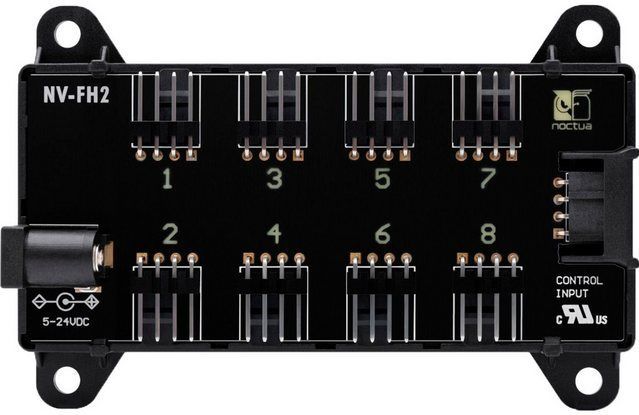 Noctua - NV-FH2 - Ventilatiecentrum - 8-Kanaals - PWM - Tot 60 W
