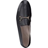 Instappers - Effen - Leer - Ronde Neus - Platte Hak