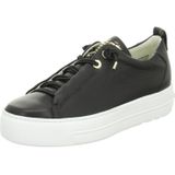 Paul Green 5017 Lage sneakers - Leren Sneaker - Dames - Zwart - Maat 42