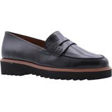 Paul Green - 2694 - Instappers - Zwart - Glad Leer - Rubber Zool