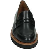 Paul Green - 2694 - Instappers - Zwart - Glad Leer - Rubber Zool