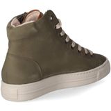 Sneakers - Gevoerd - Effen - Leer - Enkelhoog - Ritszakken aan de zijkant