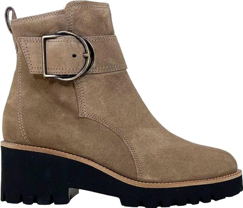 Unisa Leysa Enkellaarsjes - Enkelboots - Dames - Taupe - Maat 39