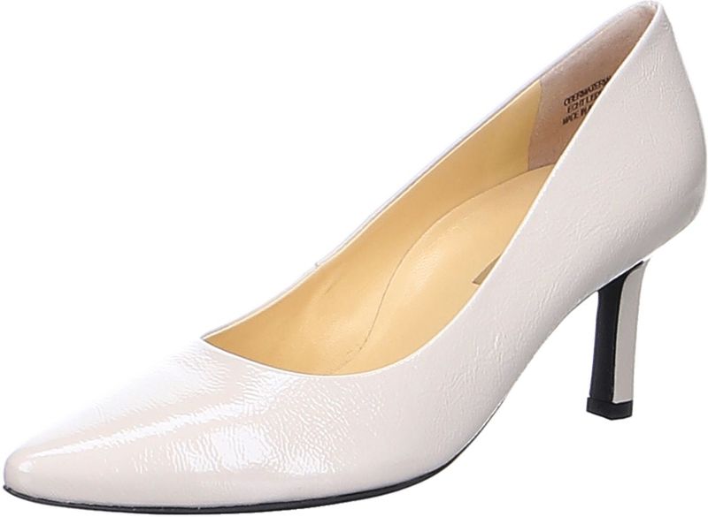 Paul Green - Knautschlack Pumps - Wit - Dames