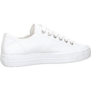 Paul Green super soft witte sneaker met rits
