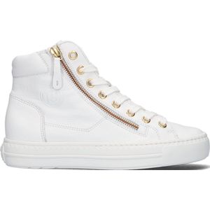 Merk - Model - Sneakers - Effen - Glad Leer