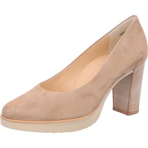 Paul Green 3777 - Volwassenen Pumps - Kleur: Wit/beige - Maat: 40