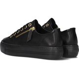 Paul Green 5006 Sneakers - Leren Sneaker - Dames - Zwart