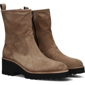 Paul Green - 9017 - Enkellaarsjes - Taupe - Suède