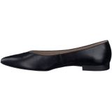 Ballerina - Effen - Leer - Spitse Neus - Platte Hak