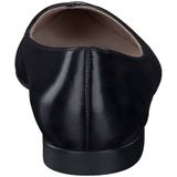 Ballerina - Effen - Leer - Spitse Neus - Platte Hak