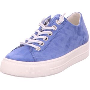 Paul Green 4081 - Volwassenen Lage sneakers - Kleur: Blauw - Maat: 38