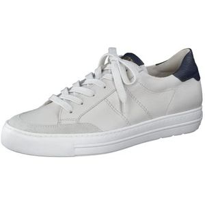 Paul Green Dames S.Suede/M.Calf Sneakers, ICE/Ivoor/Space, 5 UK, Ivoor-ruimte, 38 EU