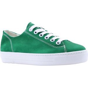 Paul Green - 4704 Sneakers - Groen - Leer
