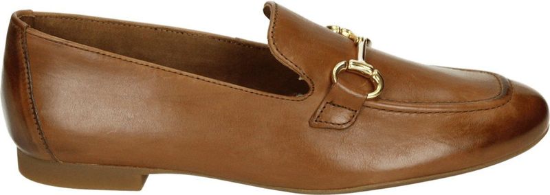 Paul Green - 2596 - Instappers - Cognac - Glad Leer - Rubber Zool