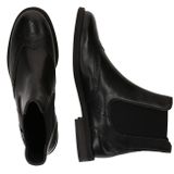 Chelsea - Star - Boots - Effen - Leer - Blokhak