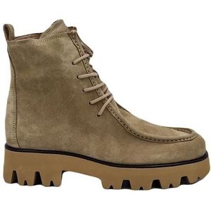 Paul Green - 8111 - Veterschoenen - Beige - Leer