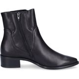 Paul Green - Enkellaarsjes - Zwart - Glad Leer - Met Ritssluiting