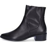 Paul Green - Enkellaarsjes - Zwart - Glad Leer - Met Ritssluiting