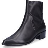 Paul Green - Enkellaarsjes - Zwart - Glad Leer - Met Ritssluiting