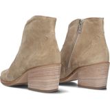 Paul Green 8125 Enkellaarsjes Enkelboots met rits Dames Beige