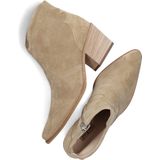 Paul Green 8125 Enkellaarsjes Enkelboots met rits Dames Beige