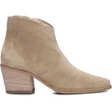 Paul Green 8125 Enkellaarsjes Enkelboots met rits Dames Beige