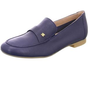 Loafers - Beige - Leer - Plat