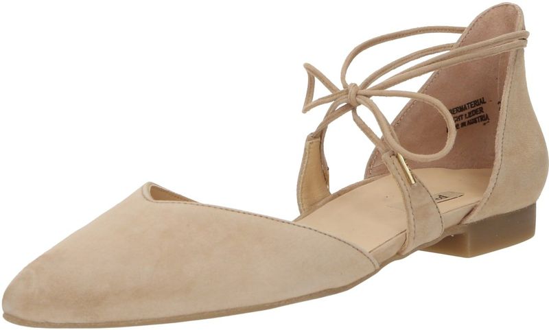 Paul Green - Ballerina - Beige - Leer - Spitse Neus