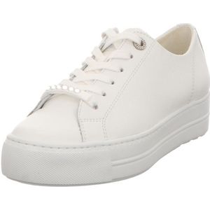 Paul Green Dames Pauls, lage sneakers voor dames, wit 01x, 38 EU