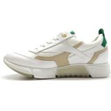 Sneakers - 5335-025 - Kleur: Gevoerd - Materiaal: Leer - Motief: Color-Blocking